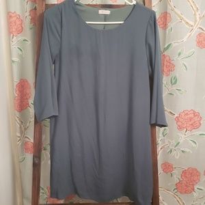 Olive Long sleeve dress